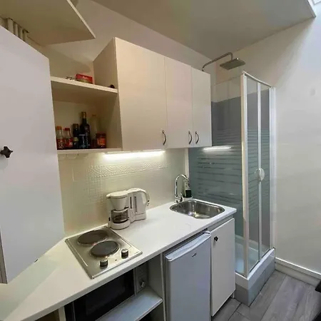 Studio 9m2 Tour Eiffel Invalide Champ De Mars 75015 شقة باريس